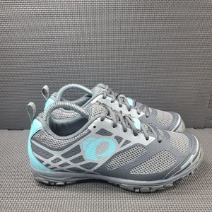 Womens Sz 8 Grey Pearl Izumi X-Alp Seek VI Bike Shoes